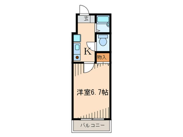 ピュア　フォレストの物件間取画像